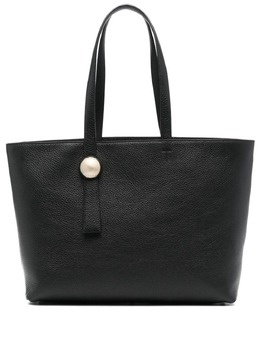 Furla logo-debossed leather tote bag 23507378