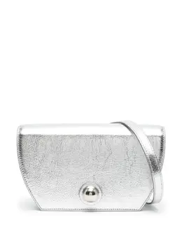 Furla metallic-leather cross body bag 23506621