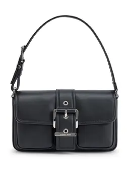 Michael Kors buckled leather shoulder bag 23368613