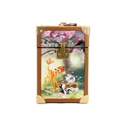 Kate Spade Disney Bambi 3D Trunk Printed PVC Top Handle Clutch Handbag 59459