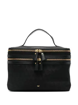 Anya Hindmarch logo-jacquard make up bag 23800665