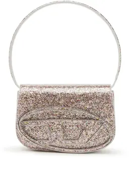 Diesel 1DR glitter-embellishment shoulder bag 23747549
