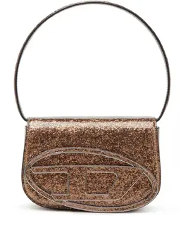 Diesel 1DR glitter-embellishment shoulder bag 23747039