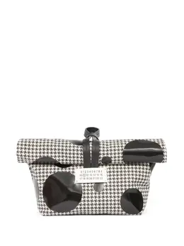Maison Margiela Paper houndstooth clutch bag 22935639