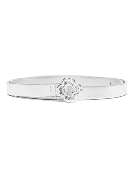 Maje Clover slim leather belt 23730590