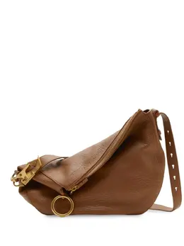 Burberry medium Knight leather shoulder bag 23800200