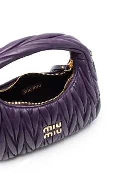Miu Miu mini Wander matelassé shoulder bag - U BEIGE 5bc125vooyn88-beige-u