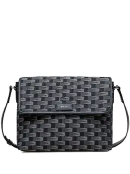 Bally Pennant-jacquard messenger bag 22322959
