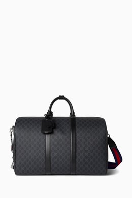 Gucci Travel Duffel Bag in GG Supreme Canvas 217350124_13