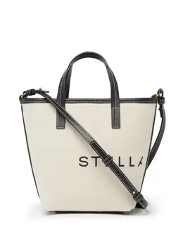 Stella McCartney logo-print cotton tote bag 23791056