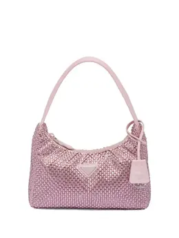 Prada Re-Edition crystal-embellished mini bag 23861662