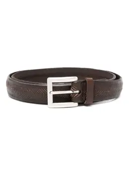 Orciani laser-cut leather belt 23793236