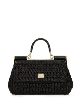 Dolce & Gabbana Sicily interwoven mini bag 23602039