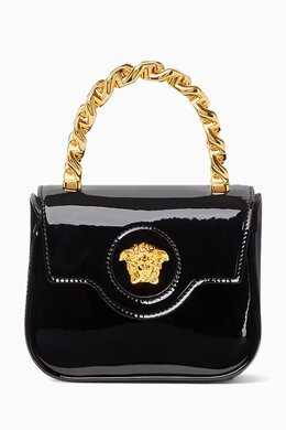 Versace Mini La Medusa Bag in Patent Leather 217374666_13
