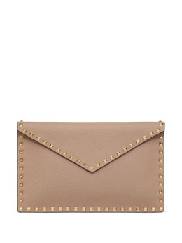 Valentino Garavani Rockstud large envelope clutch 15159127