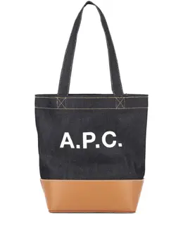 A.P.C. Axelle logo tote bag 14980796