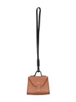 Valextra Iside leather bag charm 22847807