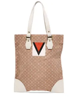 Louis Vuitton 2005 mini Lin Monogram canvas tote bag 23554547