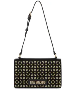 Love Moschino eyelet-embellished shoulder bag bag 23636578