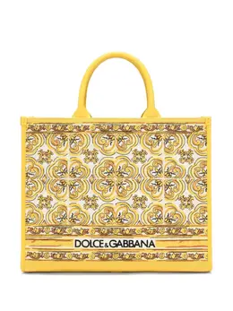 Dolce & Gabbana medium DG Daily canvas tote bag 23602029