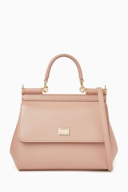 Dolce & Gabbana Medium Sicily Top-handle Bag in Leather 216384878_7762