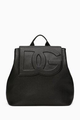 Dolce & Gabbana Logo Backpack in Deerskin 217335539_13