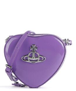 Сумка на плечо из блестящей лакированной кожи Vivienne Westwood, фиолетовый 5202006o-l001o-j401 | violett