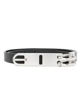 Rick Owens leather tongue belt 22440578