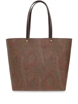 Etro paisley print tote bag 23926757