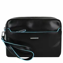 Сумка барсетка Piquadro Blue Square Blue Square, фактура гладкая, черный 4602941470