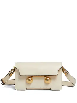 Marni mini Trunkaroo leather shoulder bag 23983021