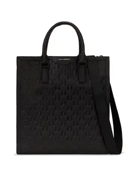 Karl Lagerfeld K/Loom leather tote bag 23001110