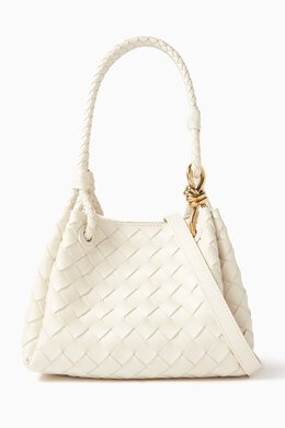 Bottega Veneta Small Andiamo Parachute Bag in Intrecciato Leather 217342967_26