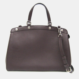Louis Vuitton Brown Leather Medium Brea Satchel Bag 991487