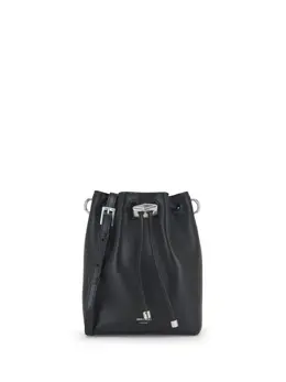 Jimmy Choo mini Cinch leather bucket bag 23760258