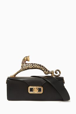 Lanvin Medium Pencil Cat Bag in Leather 217115058_13