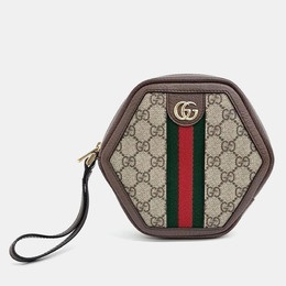 Gucci Multicolor Canvas Ophidia GG Supreme Pouch Bag 992411