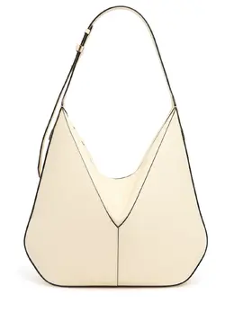 Valextra Small Vivi Leather Hobo Bag 80iwaa004-v1c1
