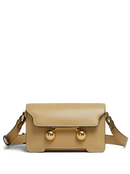 Marni mini Trunkaroo leather shoulder bag 23982850