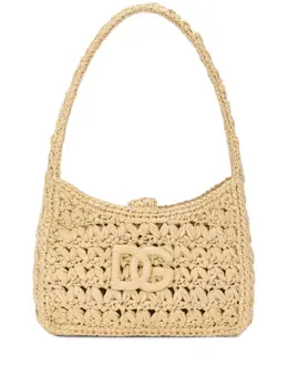 Dolce & Gabbana 3.5 raffia shoulder bag 23600294