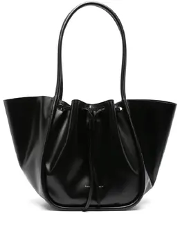 Proenza Schouler large Ruched leather tote bag 23824396
