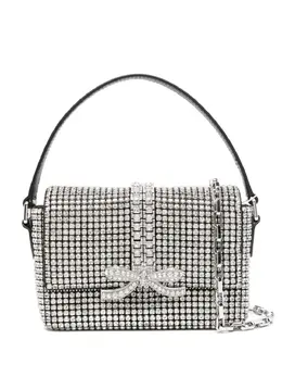 Self-Portrait rhinestone-embellished micro bag 23939882