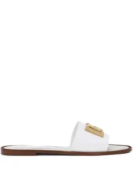 Dolce & Gabbana DG-logo leather sandals 23602115