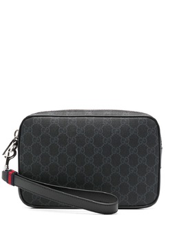 Gucci GG Supreme canvas clutch bag 23990117