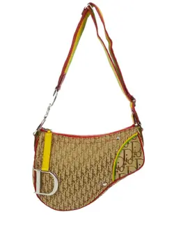 Christian Dior 2004 Rasta Oblique Saddle shoulder bag 23872260