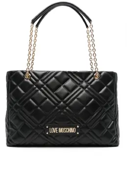 Love Moschino quilted leather shoulder bag 24006878