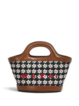 Marni floral print tote bag 24018878