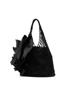 Magda Butrym Devana floral-appliqué mini bag 23028612