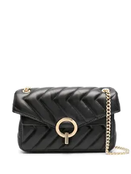 Sandro Yza quilted leather shoulder bag 23749190