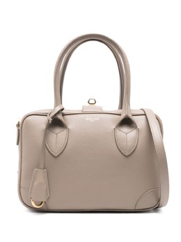Golden Goose logo-print leather tote bag 24036903